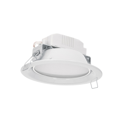 [48095] Luminario LED empotrable 6 W 3000 K, redondo, VOLTECK EMP-101LC