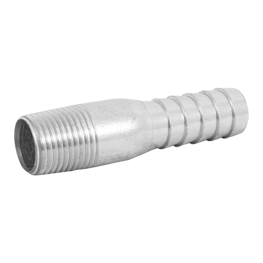 [48175] Niple de acero galvanizado 1/2' tipo botella, FOSET CG-480