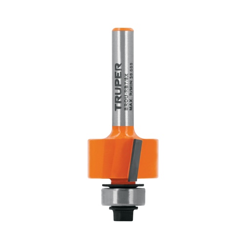 [102724] Broca para router, rebajado, 7/8' con balero, TRUPER BROU-RB7/8X