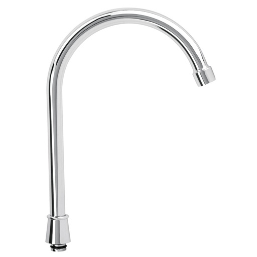 [48195] Cuello alto para mezcladora de fregadero, cromo, BASIC CR-320