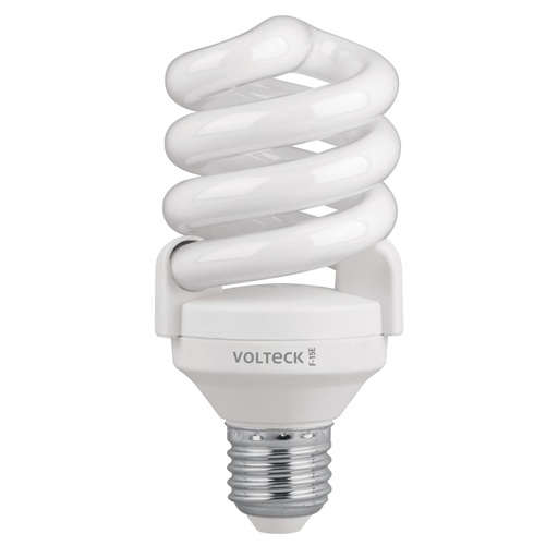 [48212] Lámpara espiral T4 15 W luz de día en blíster, VOLTECK F-15E