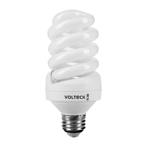 [48214] Lámpara espiral T4 20 W luz cálida en blíster, VOLTECK FC-20E