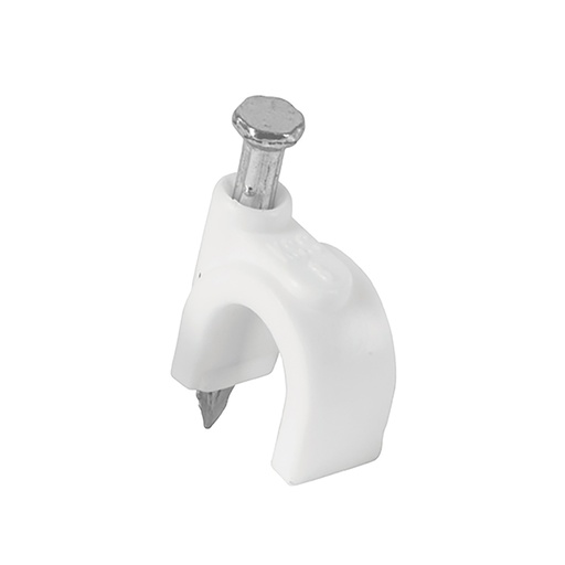 [48273] Bolsa con 20 grapas blancas de 8 mm para cable redondo GCU-8B