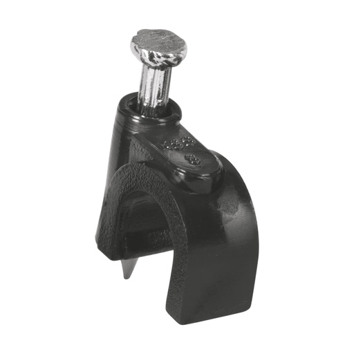 [48281] Bolsa con 20 grapas negras de 8 mm para cable redondo GCU-8N