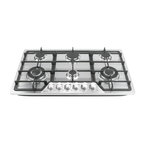 [48315] Parrilla gas empotrar 86cm, 6 quemadores,inoxidable, RIVIERA PAE-906GA