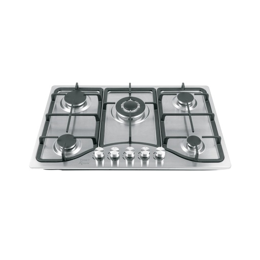 [48316] Parrilla gas empotrar 76cm, 5 quemadores,inoxidable, RIVIERA PAE-755GA