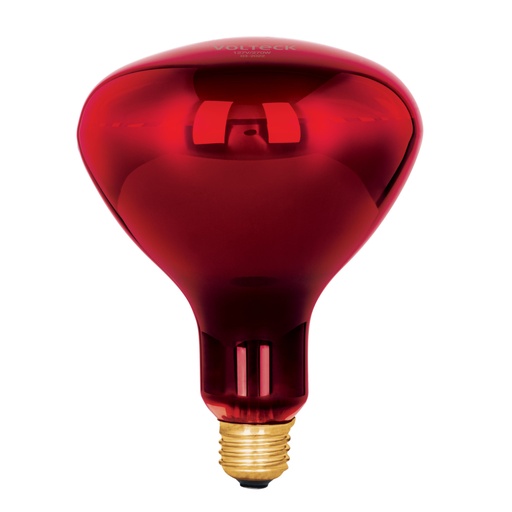 [48324] Lámpara incandescente de calor, BR40 270 Watts, rojo BR-40I