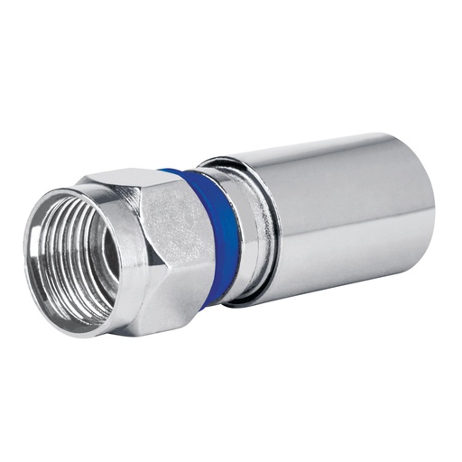 [48328] Bolsa con 2 conectores coaxiales RG 6 de compresión, VOLTECK COCO-6RI