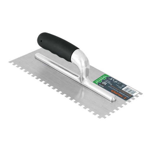 [102778] Llana 11' dentado cuadrado 1/4', 10 remaches, mango Comfort LLG-11C