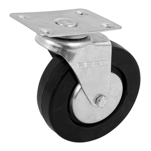 [48614] Rodaja hule 5', placa giratoria c/balero, carga 60kg, FIERO RO-1218