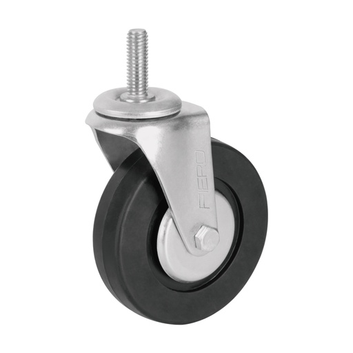 [48620] Rodaja hule 4', con espiga roscada, carga 50kg, FIERO RO-1324