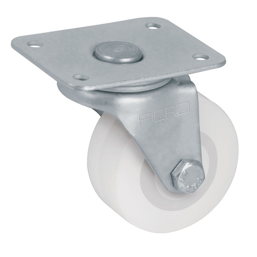 [48624] Rodaja de polietileno 2' placa giratoria, con buje, FIERO RO-221