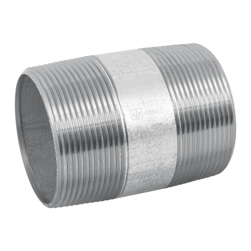 [48842] Niple de acero galvanizado 2 x 3', FOSET CG-443