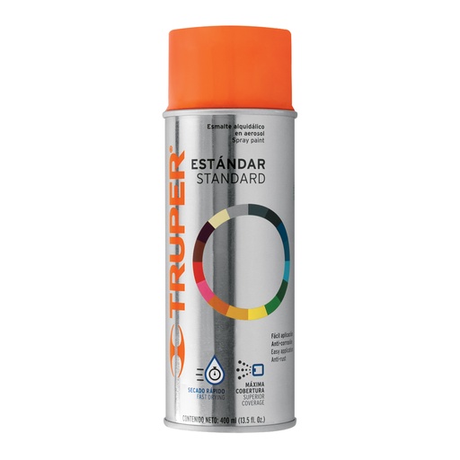 [102822] Pintura en aerosol, naranja, bote tradicional, 400 ml PA-NA-2