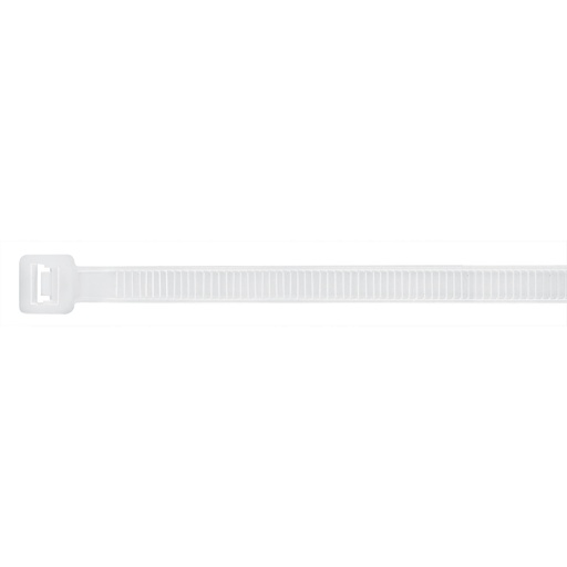 [48988] Bolsa con 10 cinchos plásticos 175 lb, 1200 x 9 mm, natural CIN-175120