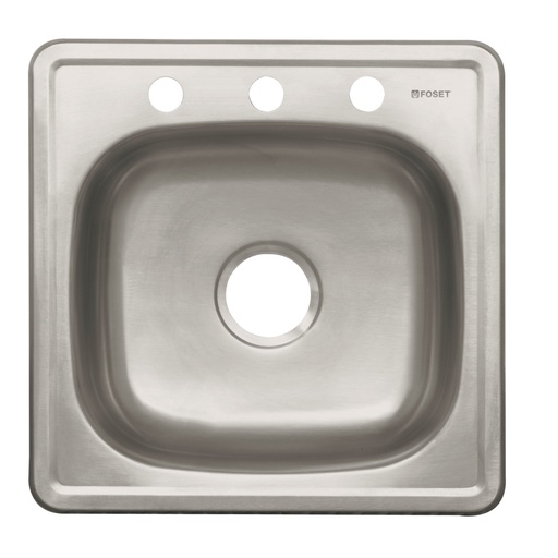 [49209] Tarja de empotrar sencilla 48x48cm, FOSET BASIC TA-48B