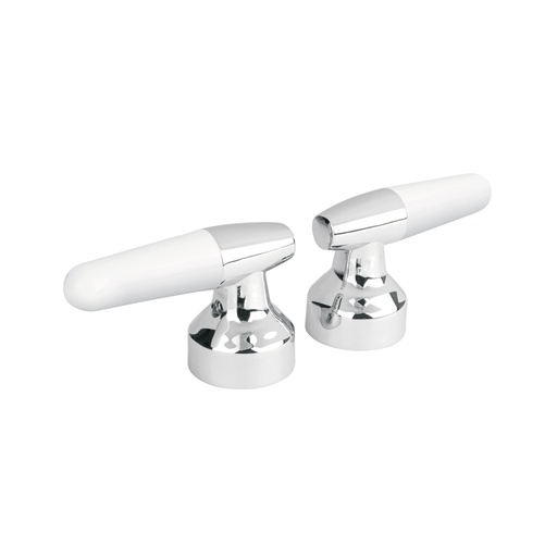 [49214] Juego de manerales cono p/lavabo-fregadero, cromo, BASIC MM-900