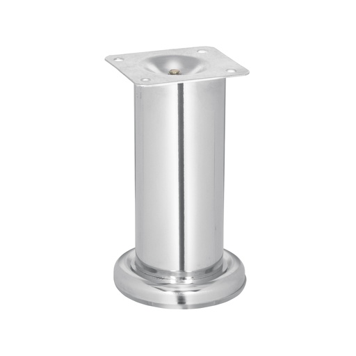 [49303] Pata para sofá y mueble, cromo, 120 mm altura, HERMEX PAMU-12