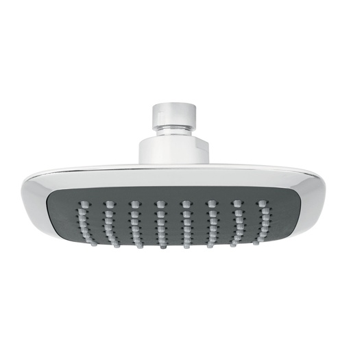 [49454] Regadera cuadrada 6', ABS, sin brazo, cromo, AERO R-510S