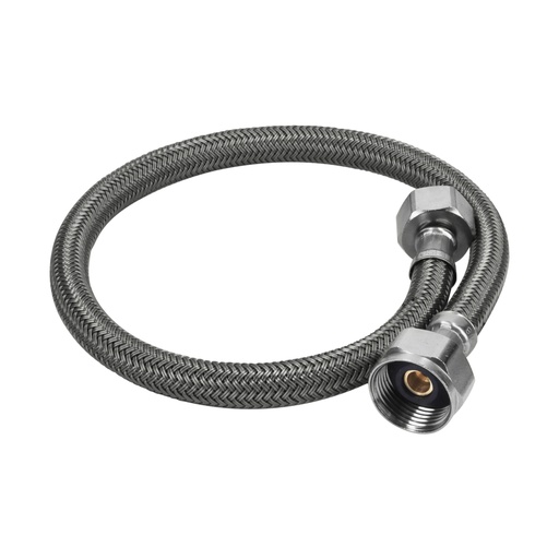 [49530] Manguera p/WC, vinilo gris, 1/2' x 7/8', 50 cm FWC-50V