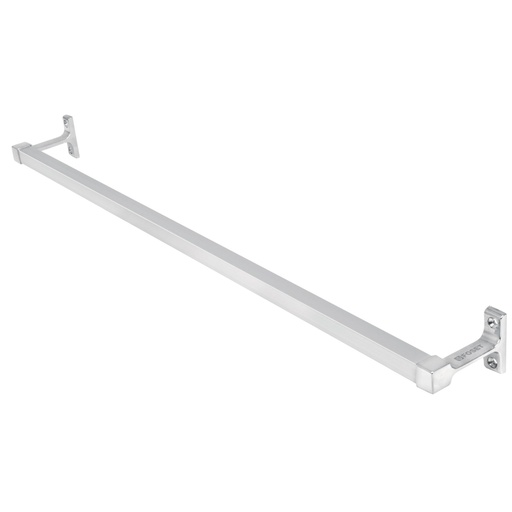 [49608] Toallero de barra largo, metálico, cromo, BASIC A-905