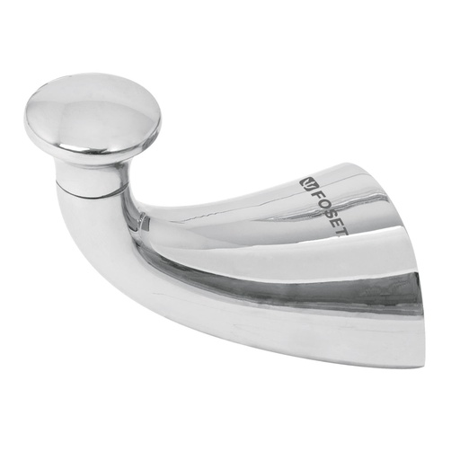 [49635] Gancho sencillo metálico para toalla, FOSET AERO AEA-73