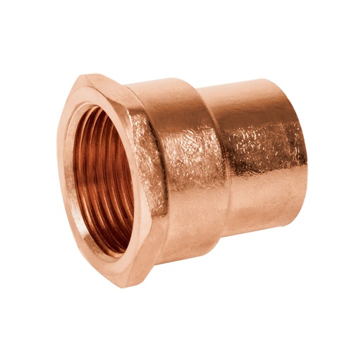 [49657] Conector de cobre, rosca interior 3/4', FOSET CC-602