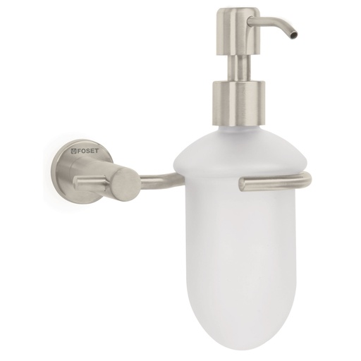 [49666] Dispensador de jabón a pared en acabado satín, FOSET ELEMENT ELA-75N