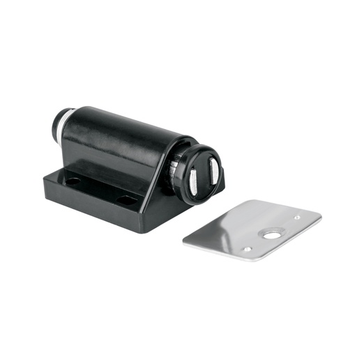 [49727] Pistón Magnético para puerta / cajón, negro. HERMEX PIMA-6