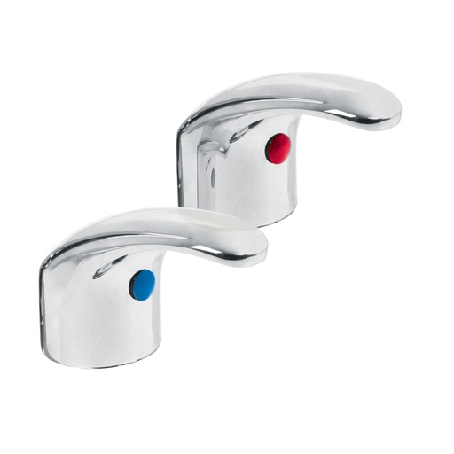 [49781] Juego de manerales de palanca p/lav-fregadero, cromo, AQUA AQMM-62