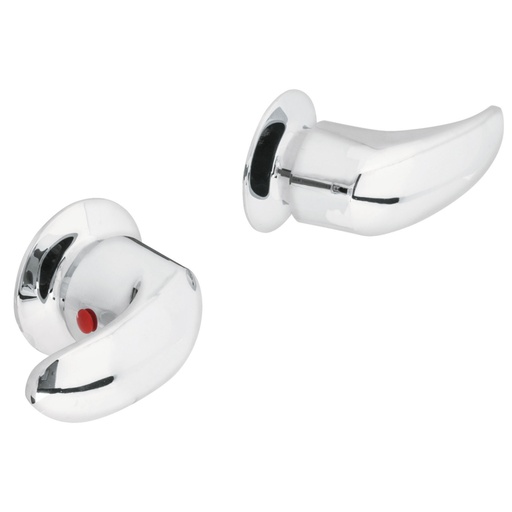 [49786] Juego de manerales de palanca para regadera, cromo, AQUA AQMR-62