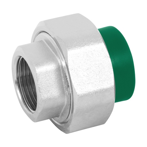 [49817] Tuerca unión PPR, mixta inserto metálico,  3/4', FOSET CV-982