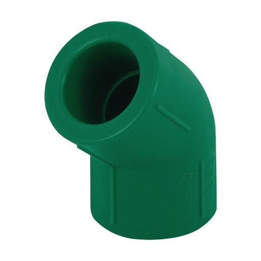 [49867] Codo 45° de PPR, 1/2' (20mm), FOSET CV-861