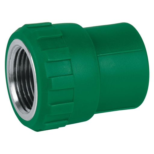 [49885] Adaptador PPR 1/2' hembra con inserto metálico, FOSET CV-601