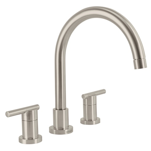 [49922] Mezcladora satín cuello alto para fregadero, FOSET ELEMENT ELF-81N