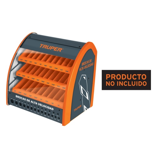 [50020] Despachador de brocas, alta velocidad, grande, Truper DESP-BAV-GR