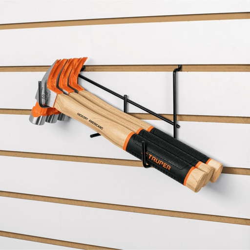 [50071] Rack para 3 martillos pulidos, uña curva, TRUPER R-MO3