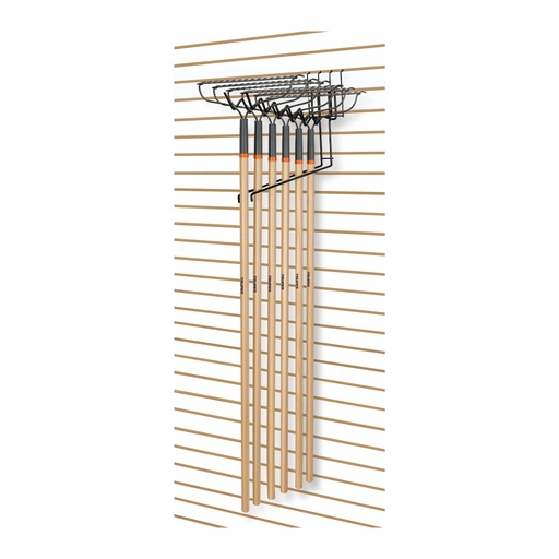 [50143] Rack para rastrillos jardineros 14 dientes, TRUPER R-R14A