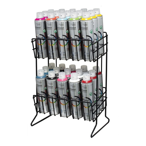 [50329] Rack para 30 pinturas en aerosol, TRUPER R-PINT-A