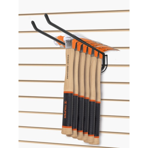 [50344] Rack para 6 martillos pulidos, uña curva, TRUPER R-MO6