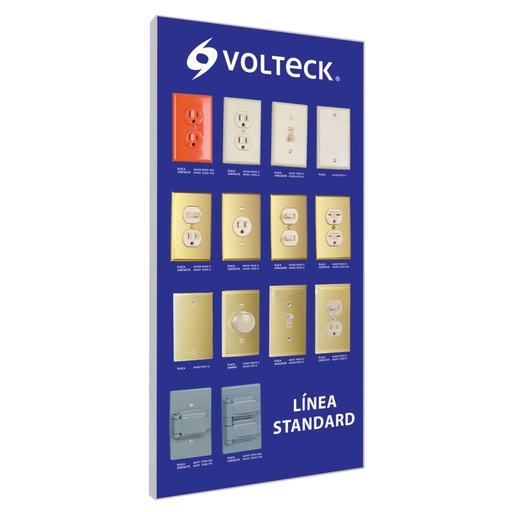 [51585] Exhibidor línea standard, VOLTECK EX-LS-VK