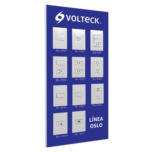 [51588] Exhibidor de línea Oslo, VOLTECK EX-LO-VK