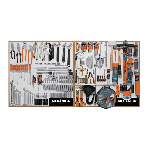 [55910] Exhibidor de Mecánica, 80x80 cm, 2 tableros EX80-MEC-2T