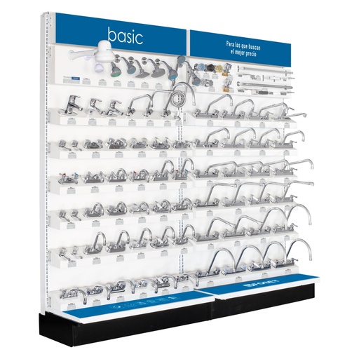[55975] Exhibidor tipo góndola, FOSET BASIC EX-BA-GO