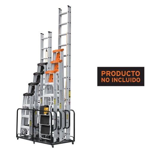 [57033] Rack para 10 escaleras, Truper R-ESC-D