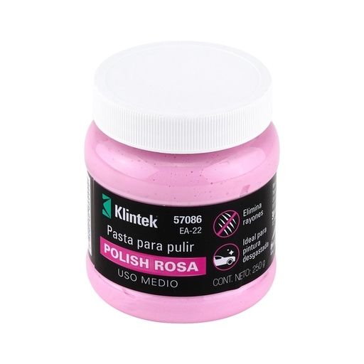 [57086] Polish rosa en pasta para auto, 250 g, uso medio, KLINTEK EA-22