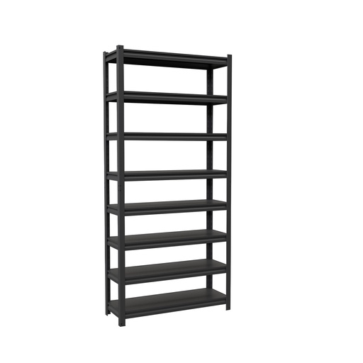 [58001] Estante metálico 8 repisas capacidad 80 Kg,180x30x85, TRUPER ESTM-830