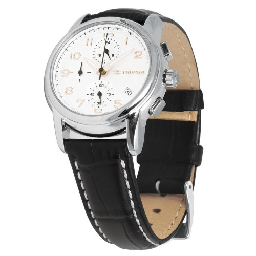 [61070] Reloj para dama, correa de piel, TRUPER REL-PD
