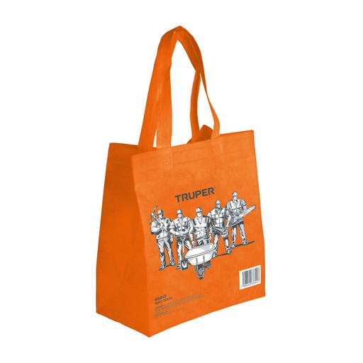 [65013] Bolsa ecológica naranja de 30 x 34 cm, TRUPER BOEC-30X34