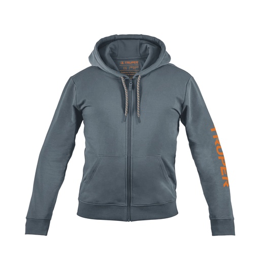 [65034] Sudadera gris para caballero, talla EG, TRUPER SUD-GC-XG